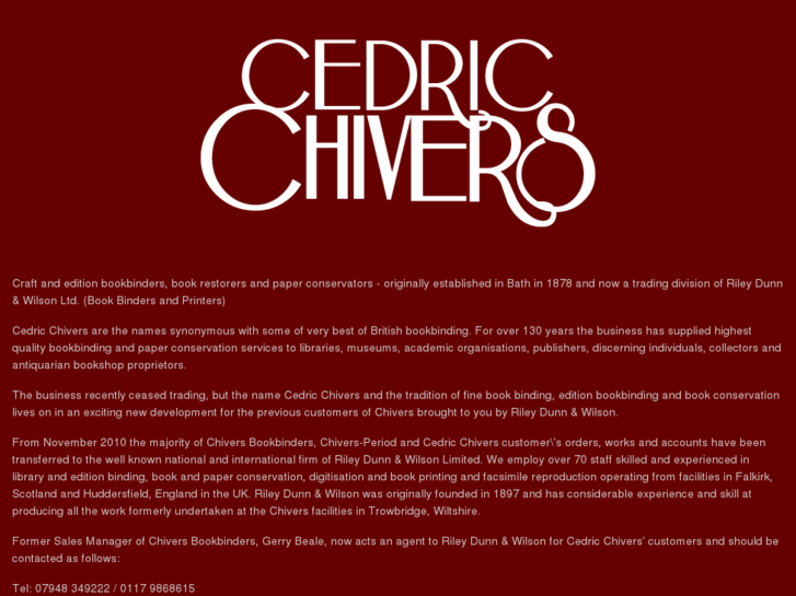 www.cedricchivers.com