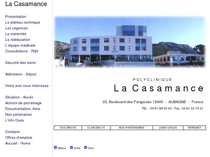 www.clinique-lacasamance.com