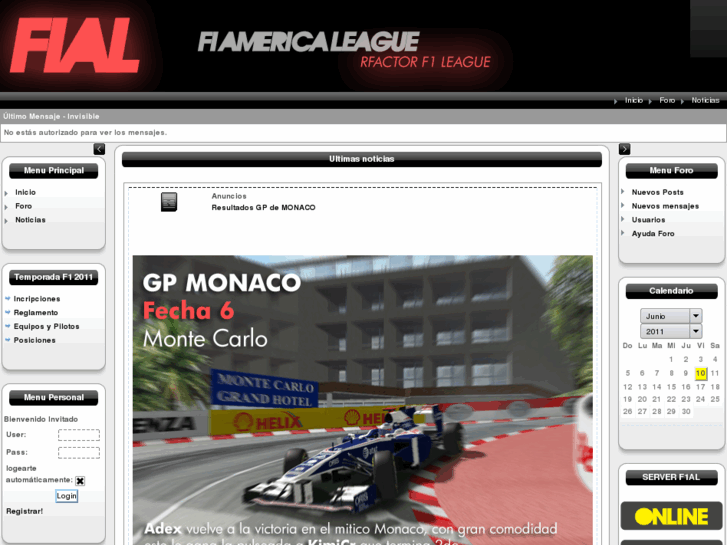 www.f1america.com.ar