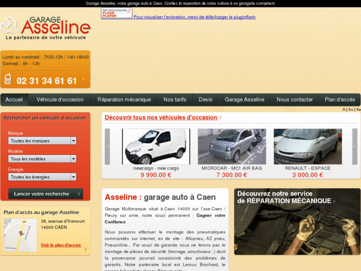 www.garage-auto-asseline.com