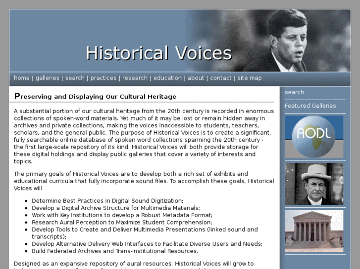 www.historicalvoices.org