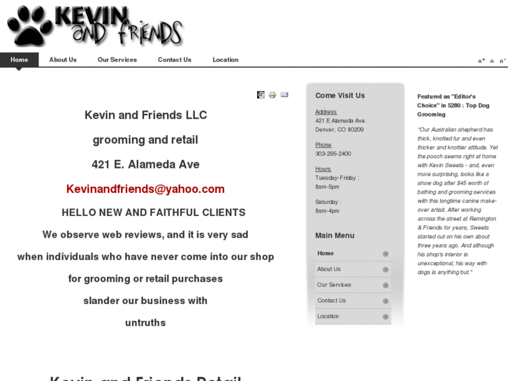 www.kevinandfriends.org