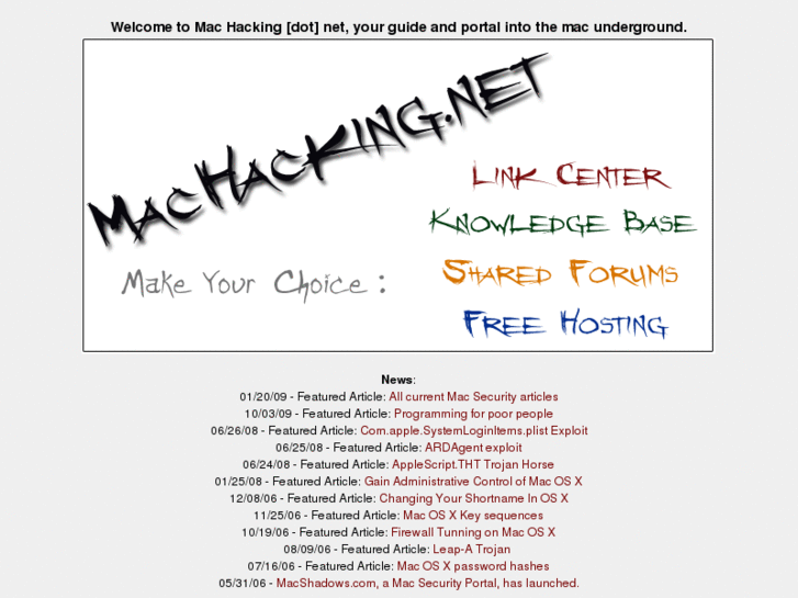 www.machacking.net