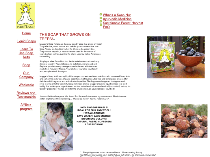 www.maggiespureland.com