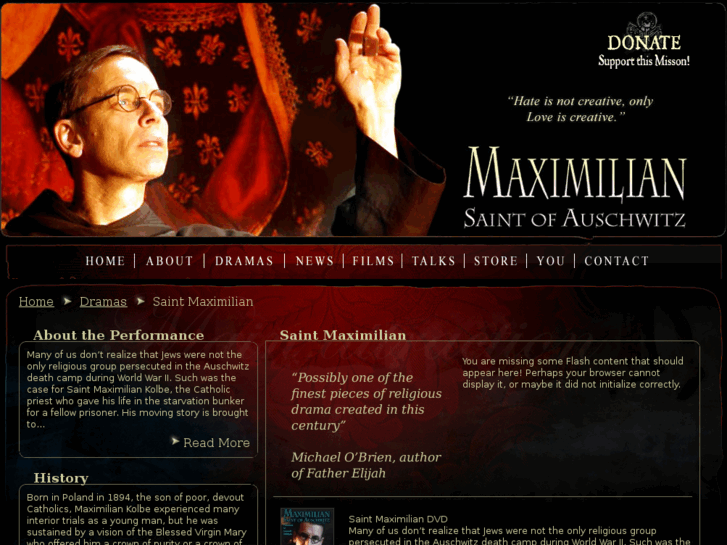 www.maximilianstofauschwitz.com