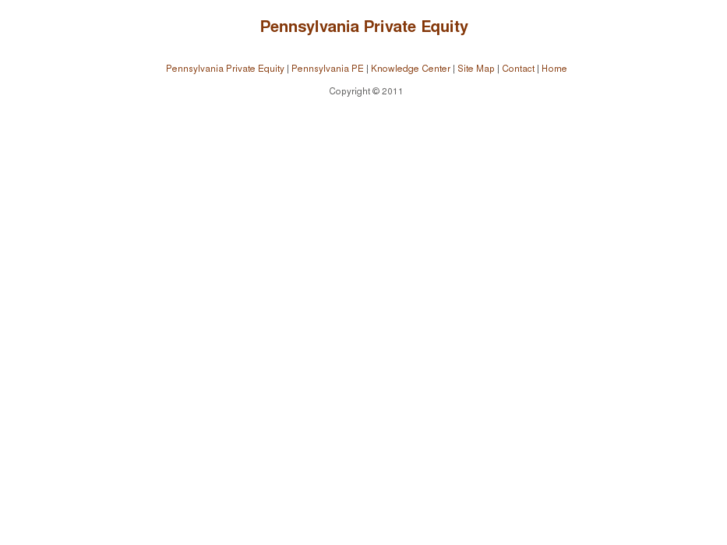 www.pennsylvaniaprivateequity.com