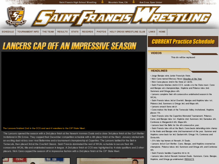 www.saintfranciswrestling.com