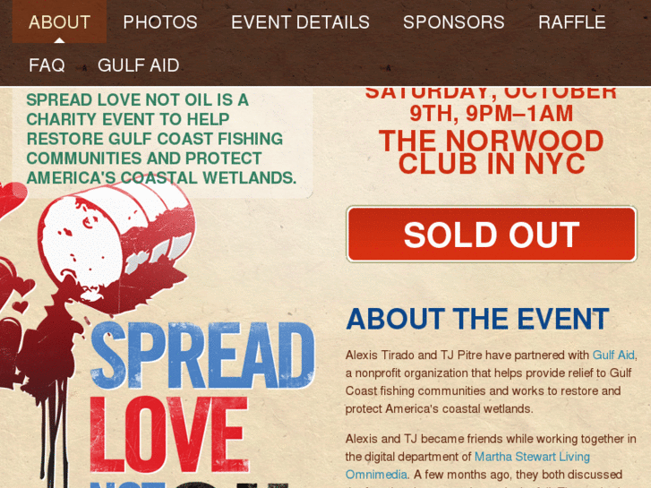 www.spreadlovenotoil.com