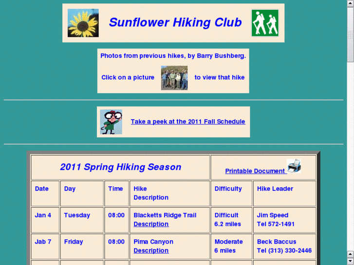 www.sunflowerhikingclub.com