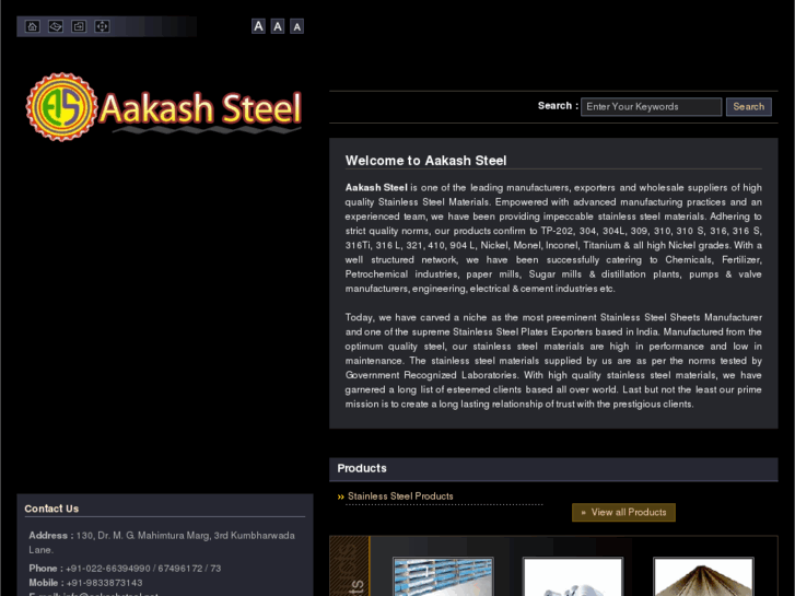 www.aakashsteel.net