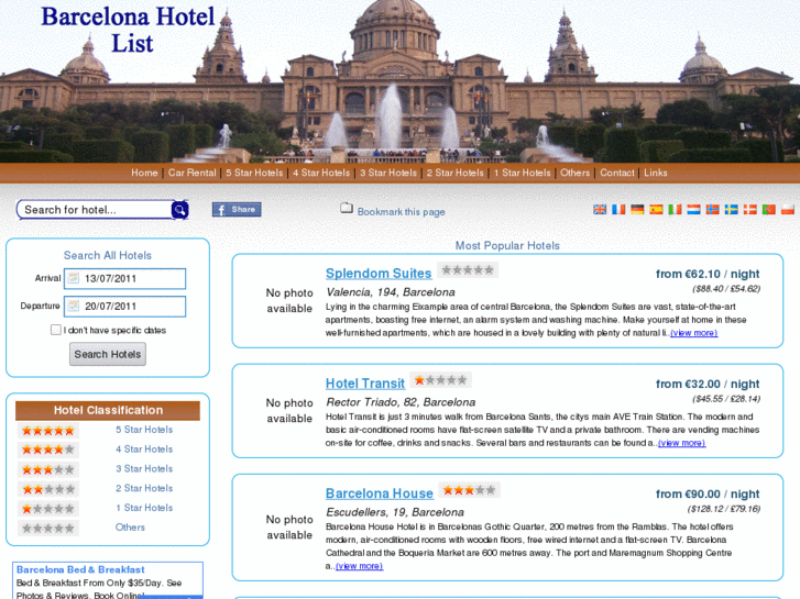 www.barcelonahotellist.com