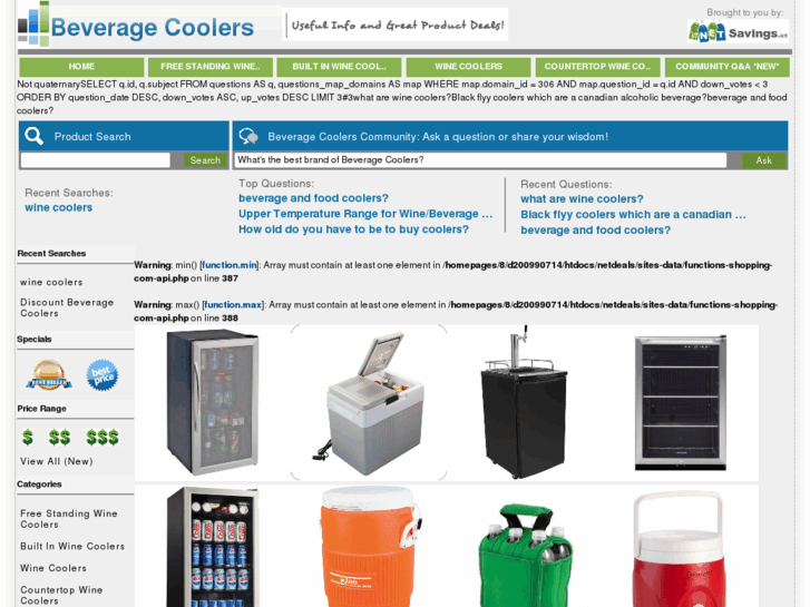 www.beveragecoolers.us