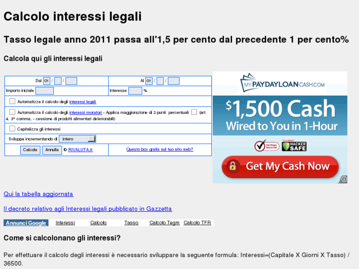 www.calcolointeressilegali.it