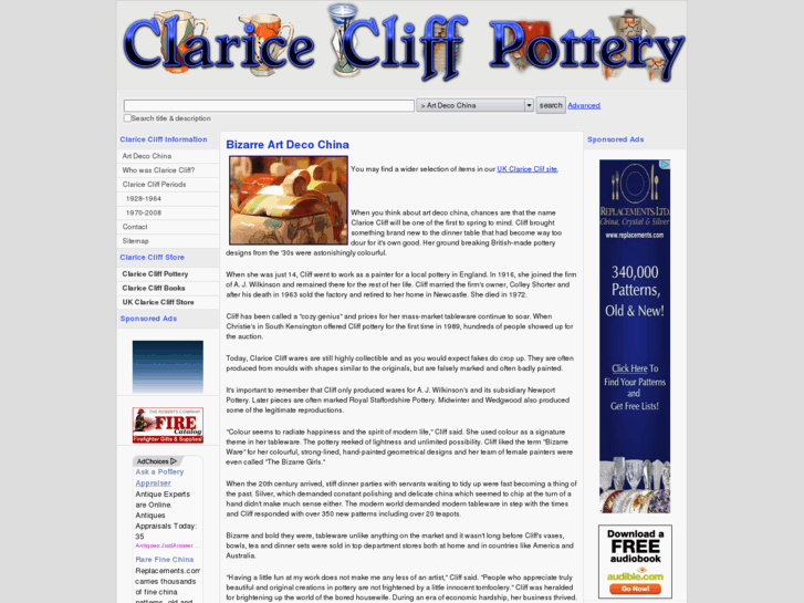 www.clarice-cliff-pottery.com