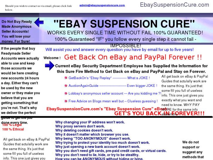 www.ebaysuspensioncure.com