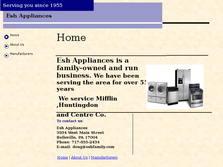 www.eshappliances.com