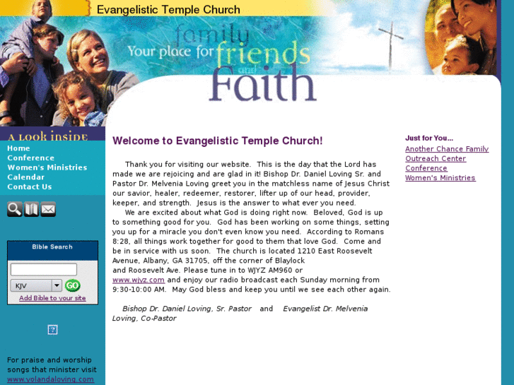 www.evangelistictemplechurch.com