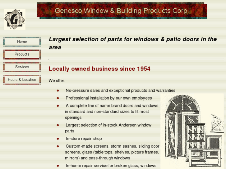 www.genescowindowproducts.com