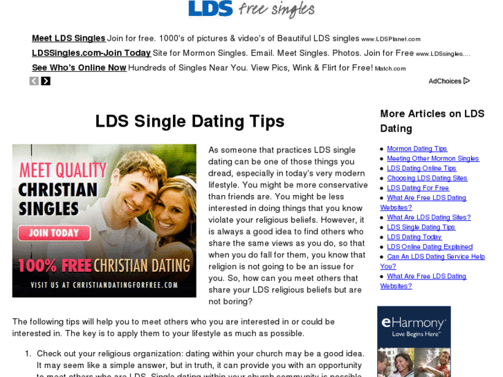 www.ldsfreesingles.com