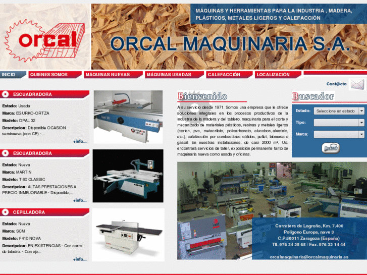 www.orcalmaquinaria.es