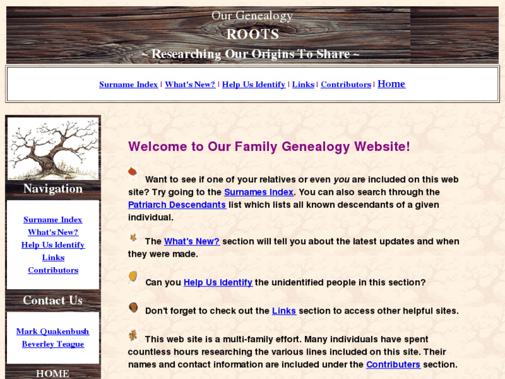 www.ourgenealogyroots.com