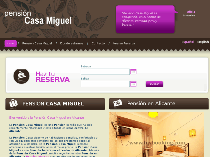 www.pensioncasamiguel.com