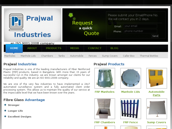 www.prajwalfibreglass.com