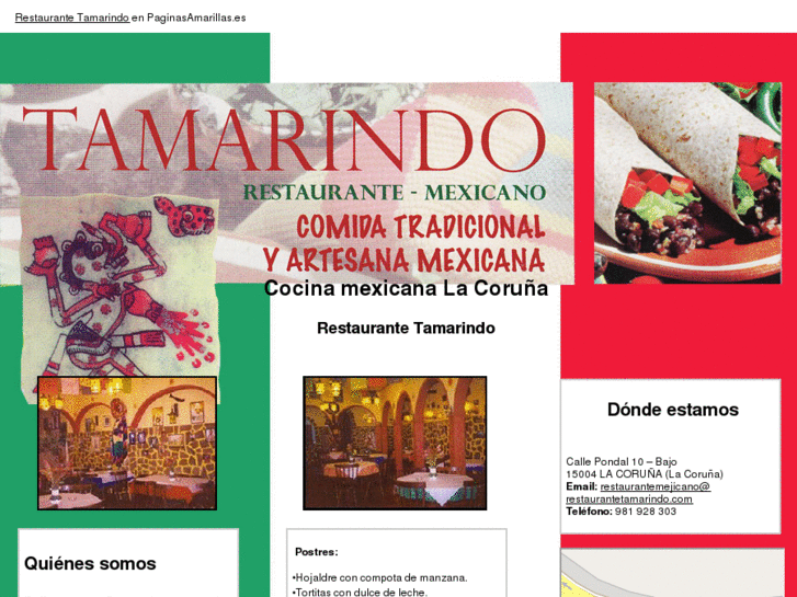 www.restaurantetamarindo.com