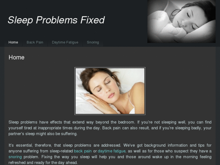 www.sleepproblemsfixed.com