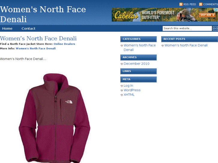 www.womensnorthfacedenali.com