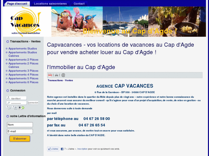 www.agence-capvacances.fr