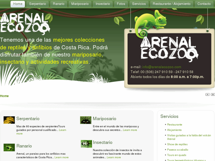 www.arenalsnakezoo.com