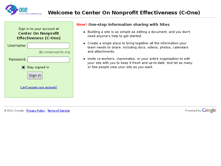 www.c-oneprojects.org