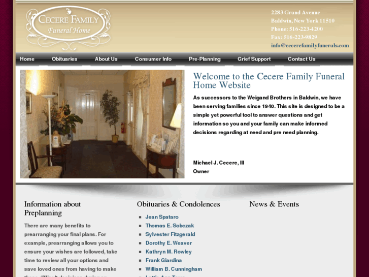 www.cecerefamilyfunerals.com