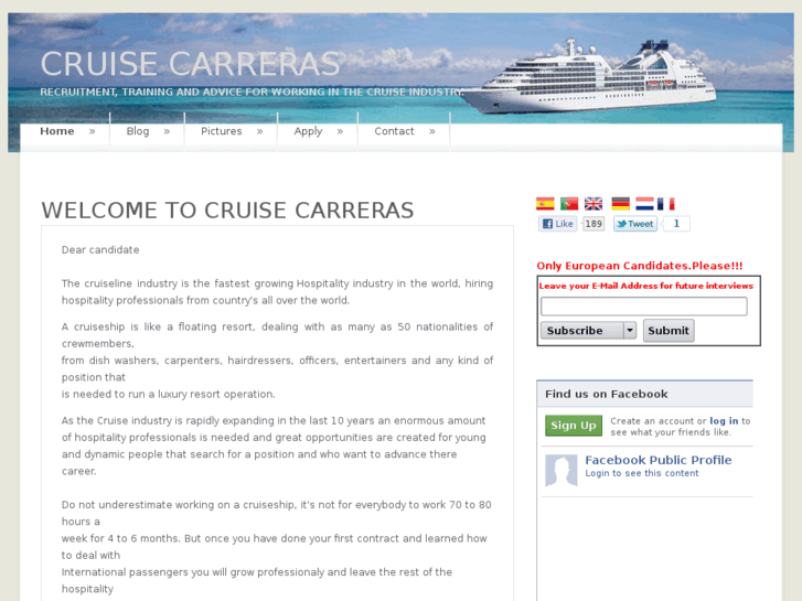 www.cruisecarreras.com