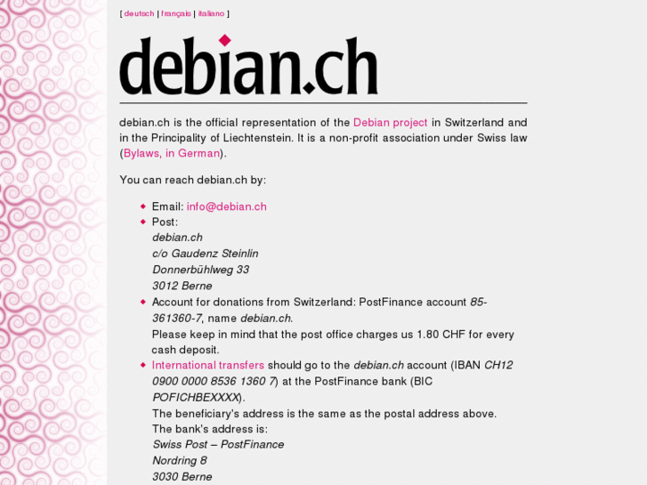 www.debian.ch