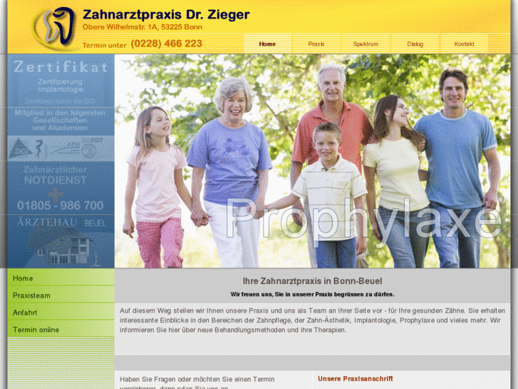 www.drzieger.de