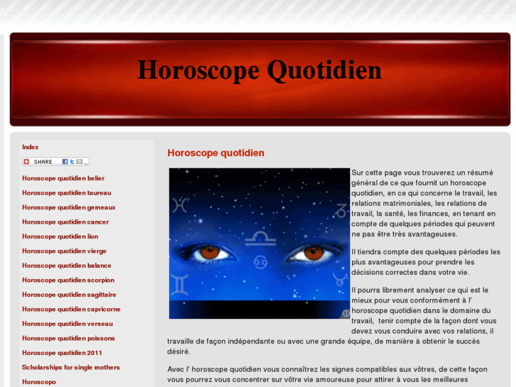 www.horoscopequotidien.org