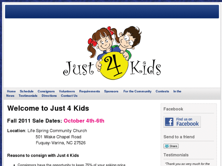 www.just4kidsnc.com