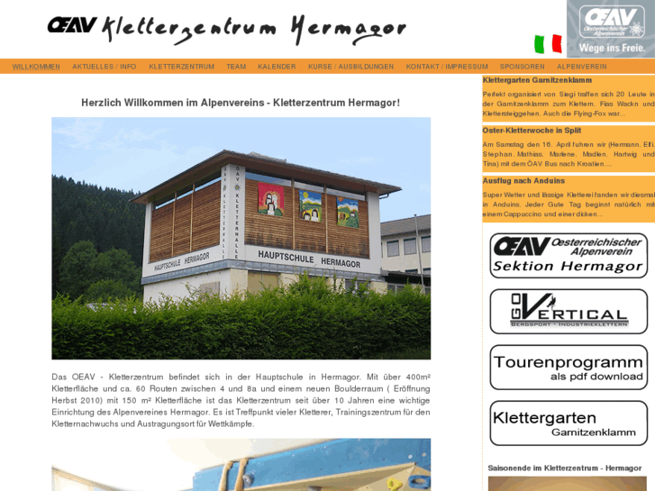 www.kletterzentrum-hermagor.at