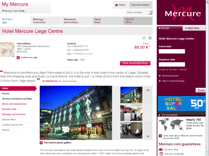 www.mercure-liege-centre.com