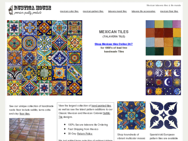 www.mexican-talavera-tiles.com