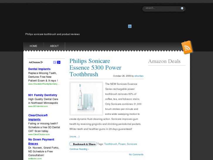 www.philipssonicareessence5300powertoothbrush.com