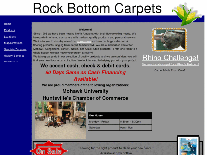 www.rockbottomcarpets.net