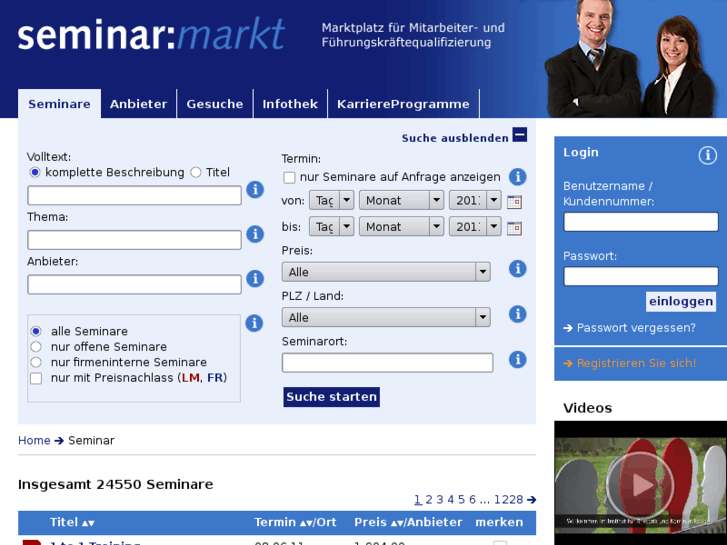 www.seminarmarkt.net