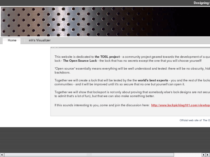 www.theopensourcelock.org