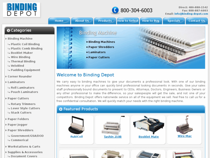 www.binding-depot.com