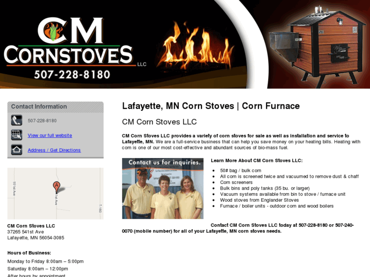 www.cmcornstoves.net