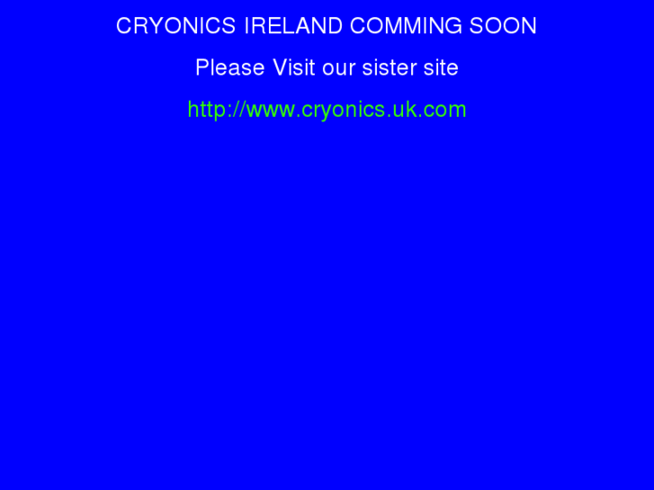 www.cryonicsireland.com