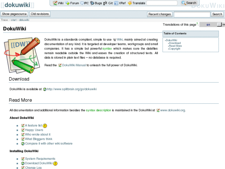 www.dokuwiki.org